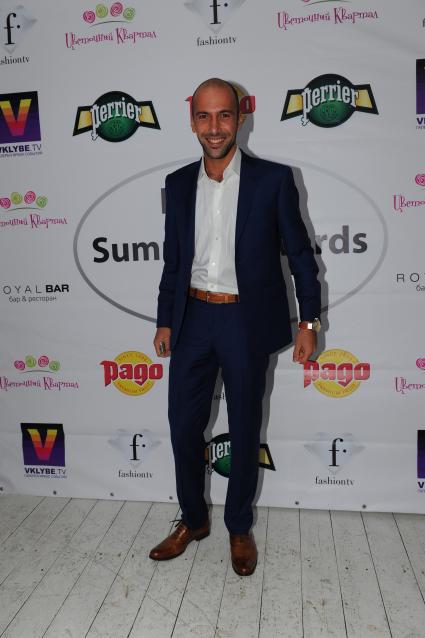 Церемонии вручения премии телеканала Fashion TV `Fashion Summer Awards 2012` в ресторане `Royal Bar`. На снимке: танцор Евгений Папунаишвили.