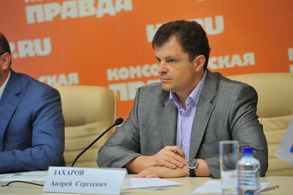 ИД `Комсомольская правда`. Заместитель генерального директора ВолгаТелекома Андрей Захаров.
