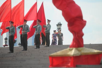 День памяти и скорби  на поклонной горе.