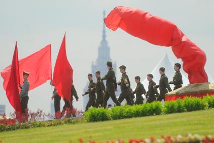 День памяти и скорби  на поклонной горе.