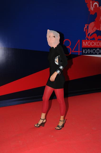 34-ый Московский международный кинофестиваль (ММКФ). На снимке: режиссер Ольга Дарфи.