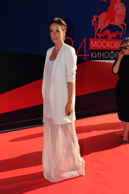 34-ый Московский международный кинофестиваль (ММКФ). На снимке: актриса Ольга Сутулова