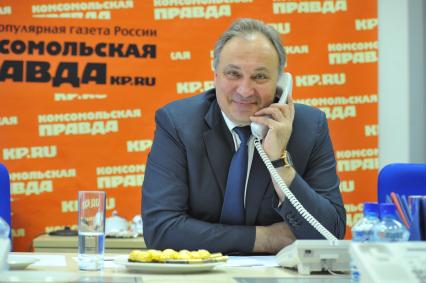 ИД `Комсомольская правда`. Префект Западного административного округа (ЗАО) города Москвы Алексей Александров.