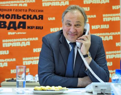 ИД `Комсомольская правда`. Префект Западного административного округа (ЗАО) города Москвы Алексей Александров.