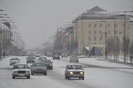 Виды Грозного.