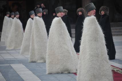 Государственный театрально-концертном зале г. Грозного. VII Международный конкурс журналистов `Золотое перо`, посвященного памяти Ахмат-Хаджи Кадырова.