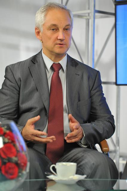 ИД `Комсомольская правда`. Министр экономического развития РФ Андрей Белоусов.