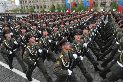 Парад на Красной площади, посвященный 67-й годовщине Победы в Великой Отечественной войне.