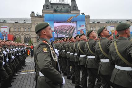 Парад на Красной площади, посвященный 67-й годовщине Победы в Великой Отечественной войне.