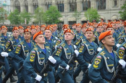 Парад на Красной площади, посвященный 67-й годовщине Победы в Великой Отечественной войне.