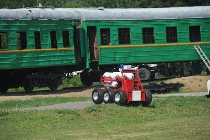 Международный Салон средств обеспечения безопасности `Комплексная безопасность 2011`. Учения на полигоне.