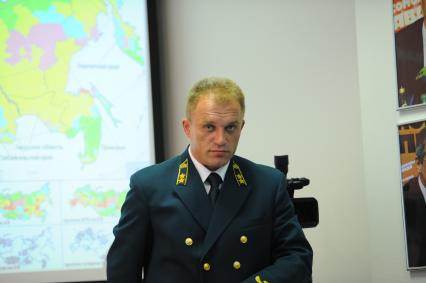 ИД `Комсомольская правда`. Начальник ФГУ `Авиалесоохрана` Андрей Калинин.