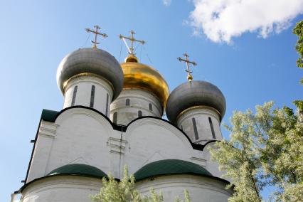 Новодевичий монастырь. На снимке: Смоленский собор.