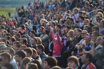 XIV Московский  Международный фестиваль трюкового искусства `Прометей` прошел на аэродроме `Тушино`.