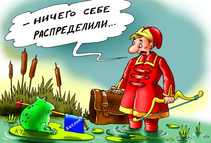 Карикатура на тему высшего образования.