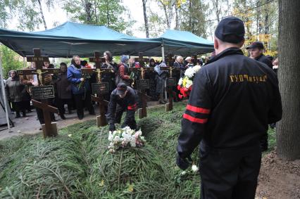 Похороны погибших в ДТП воспитанников детского дома