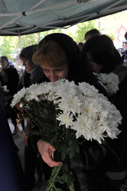 Похороны погибших в ДТП воспитанников детского дома