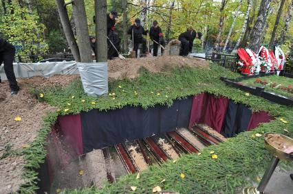 Похороны погибших в ДТП воспитанников детского дома