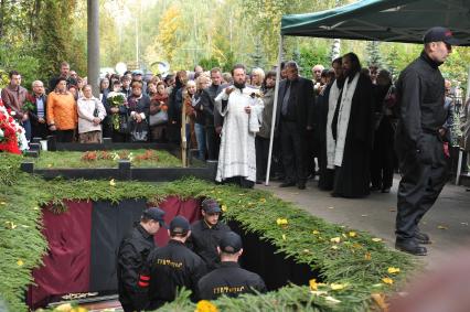 Похороны погибших в ДТП воспитанников детского дома