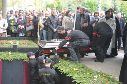 Похороны погибших в ДТП воспитанников детского дома