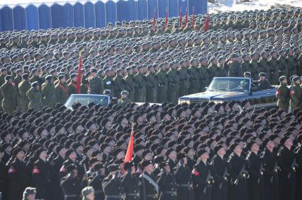 Репетиция Парада Победы в Алабино