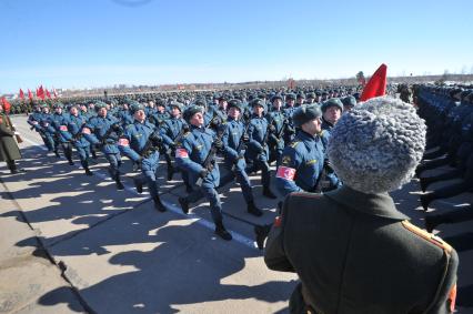 Репетиция Парада Победы в Алабино