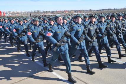 Репетиция Парада Победы в Алабино