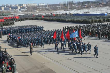 Репетиция Парада Победы в Алабино