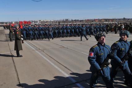 Репетиция Парада Победы в Алабино