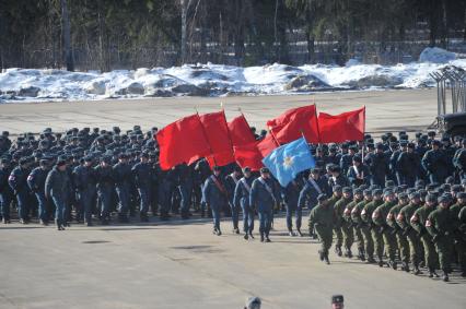 Репетиция Парада Победы в Алабино