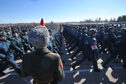 Репетиция Парада Победы в Алабино