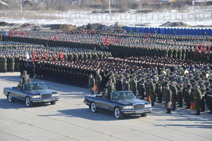 Репетиция Парада Победы в Алабино