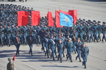 Репетиция Парада Победы в Алабино