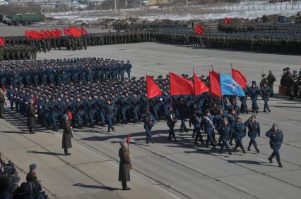 Репетиция Парада Победы в Алабино