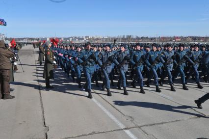 Репетиция Парада Победы в Алабино