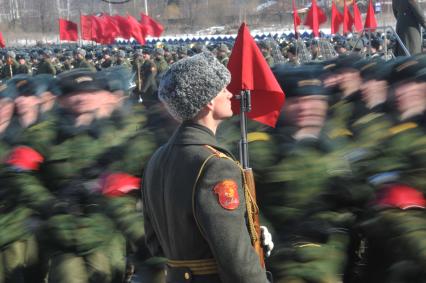 Репетиция Парада Победы в Алабино