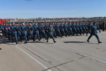 Репетиция Парада Победы в Алабино