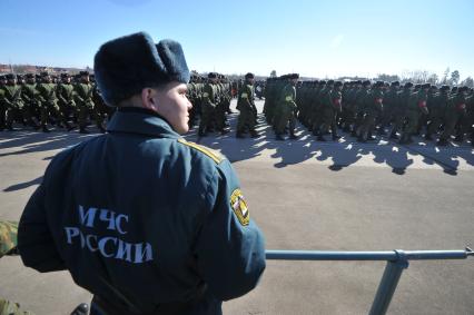 Репетиция Парада Победы в Алабино