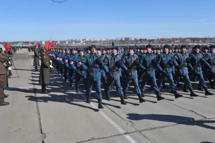 Репетиция Парада Победы в Алабино