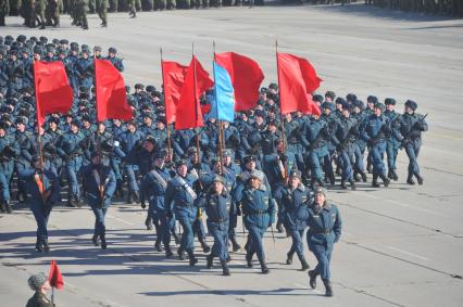 Репетиция Парада Победы в Алабино