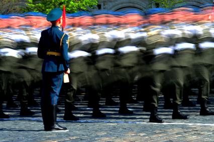 Репетиция Парада Победы на Красной площади