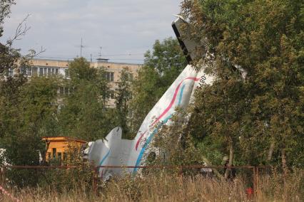 дата: 22.08.2012   крушение небольшого самолета около питера