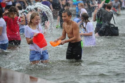 Водная битва на ВВЦ 2012.