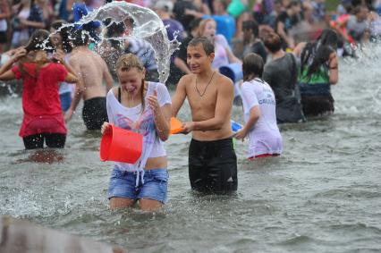 Водная битва на ВВЦ 2012.