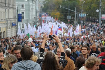 `Марш миллионов`
Ксения Вдовина