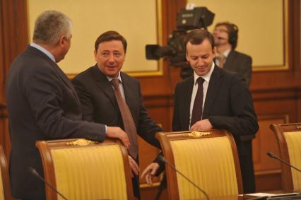 Колокольцев, Хлопонин и Дворкович
Ксения Вдовина