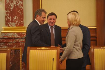 Шойгу, Хлопонин, Топилин и Голодец
Ксения Вдовина