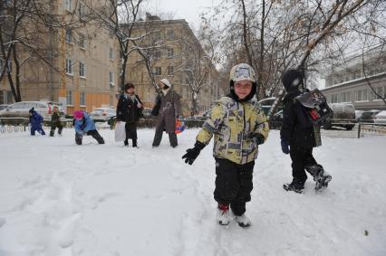 Дети с родителями