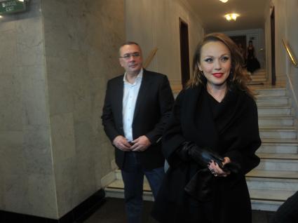 Меладзе и Джанабаева
Ксения Вдовина