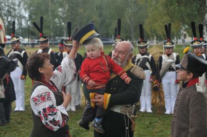 Реконструкция Бородинской битвы - 2012